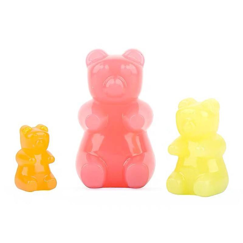 Khuôn Silicone Tạo Hình Làm Bánh Kẹo Hình Gấu Gummy Diy