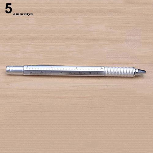 Bút bi đa năng 6 trong 1 siêu tiện lợi