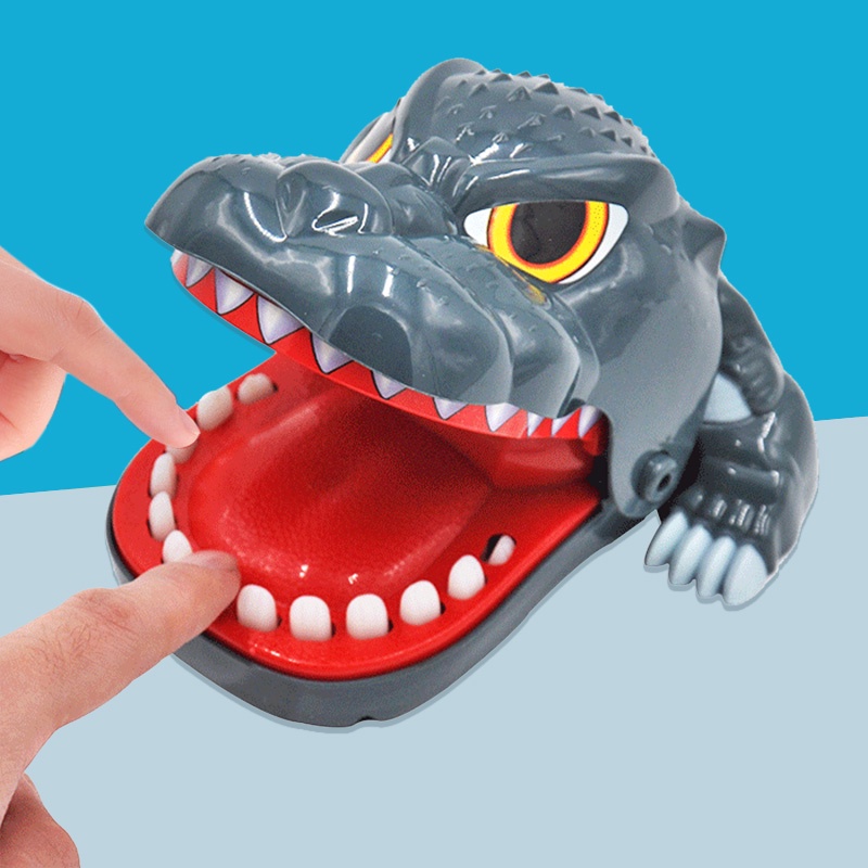 Fun Decompression Toys Crocodile Mouth Dentist Bite Finger Game