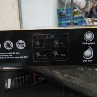 Áo mưa bộ Thủ Đô Vàng