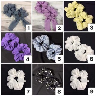 Combo 10 Đồ Cột Tóc Scrunchies