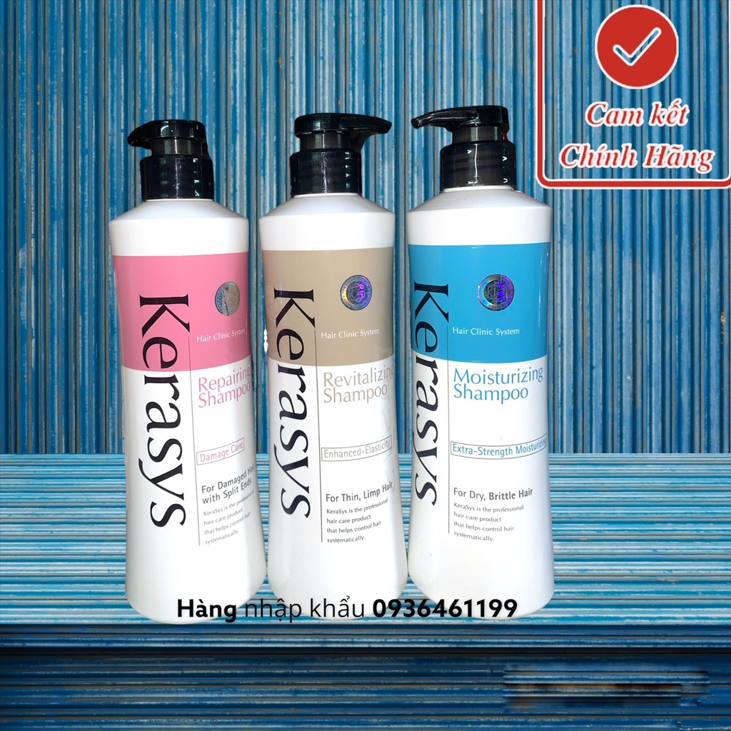 Dầu gội đầu Kerasys Repairing Cao Cấp Hàn Quốc 600ml