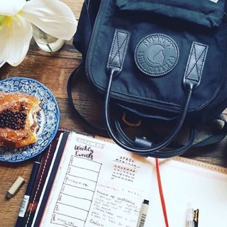 Hiếm - Balo Kanken Mini No.2 Full đen