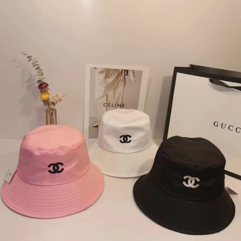 Topi BT Burberr.y Mũ bucket Thể Thao Thêu Chữ Burberr.y Cho Cặp Đôi/Cặp Đôi