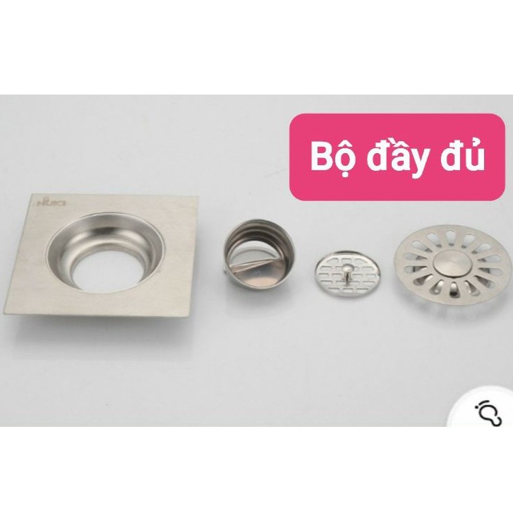 Phễu thoát sàn chống hôi inox Sus 304 dụng cụ nhà bếp - Yobomall