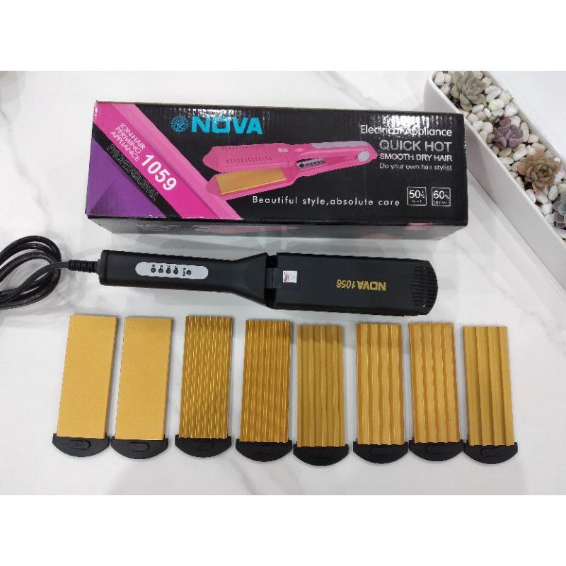 Máy Làm Tóc,Máy Làm Tóc Đa Năng NOVA 8 lưỡi ALL IN ONE