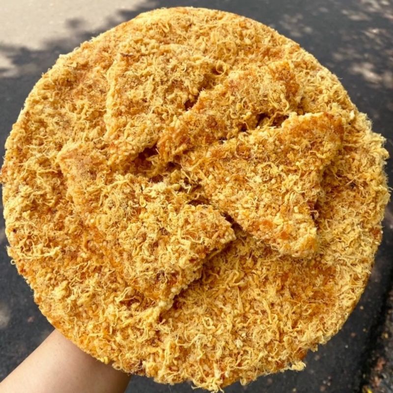 500g cơm cháy đáy nồi siêu chà bông, ruốc, cơm cháy ruốc, cơm cháy chà bông loại ngon