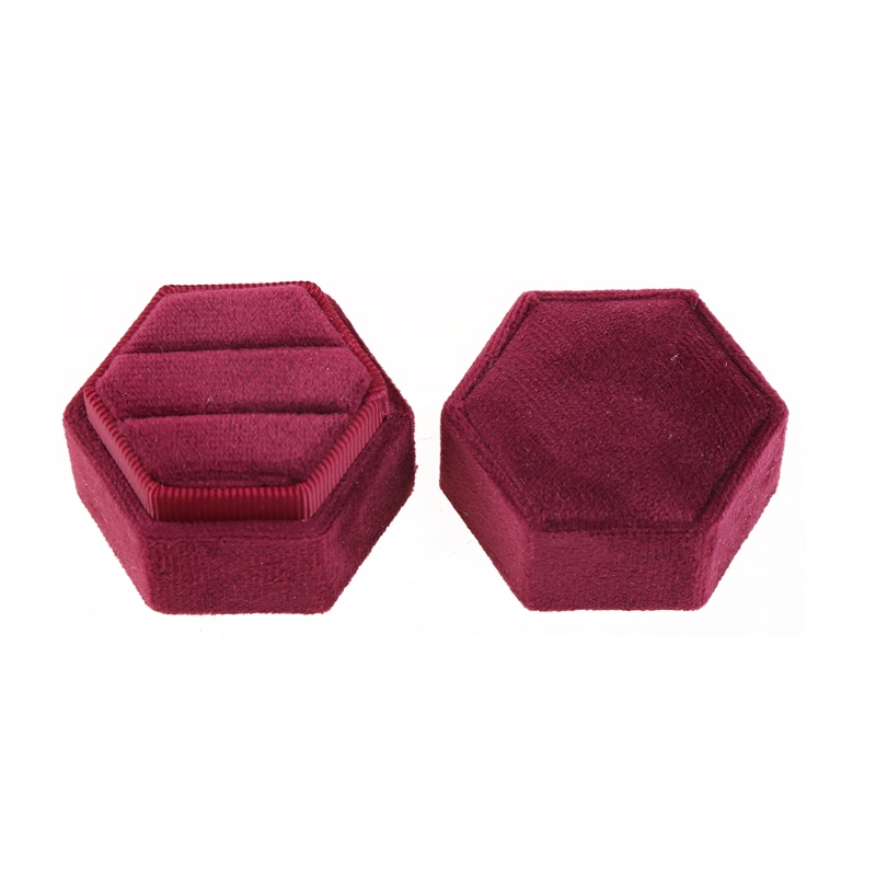 ✿ Hộp Đựng Nhẫn Cưới / Đính Hôn Bằng Nhung Cao Cấp