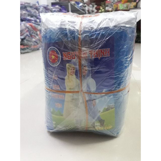 Combo 50 Áo Mưa Phương Tiện Loại Mỏng Mặc 1 lần.