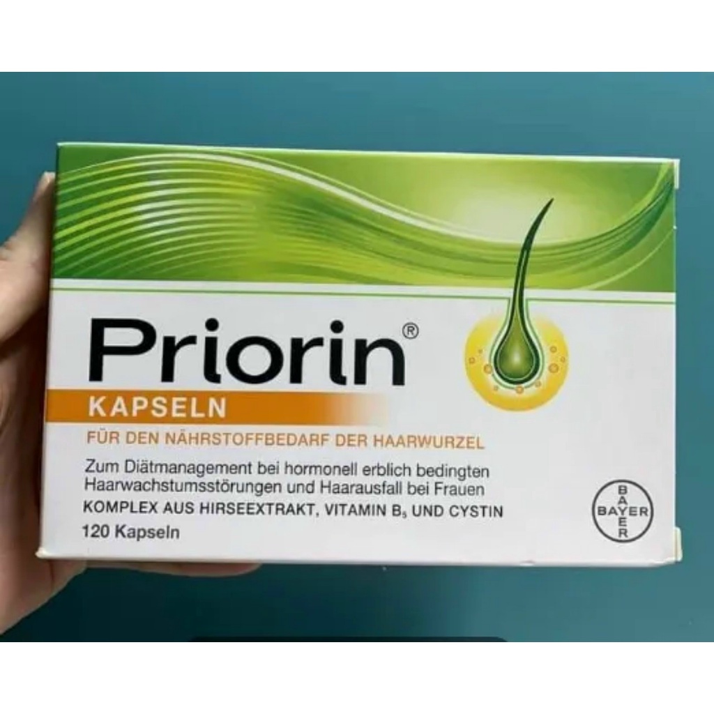 0.VIÊN UỐNG HỖ TRỢ MỌC TÓC - NGĂN NGỪA RỤNG TÓC PRIORIN CỦA ĐỨC LÀ THẦN DƯỢC CHO MÁI TÓC DÀI, DÀY