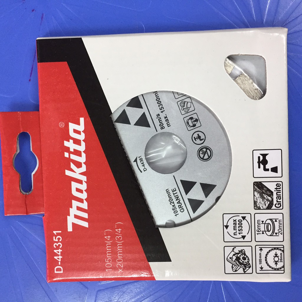 { Chính Hãng 100% }  Lưỡi cắt gạch Makita D-44351