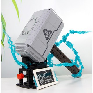 Lego lắp ghép búa Thor