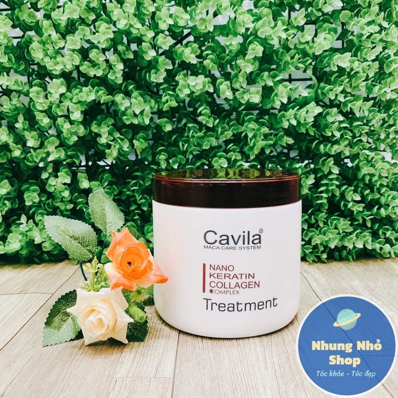 Hấp xả phục hồi Collagen Cavila