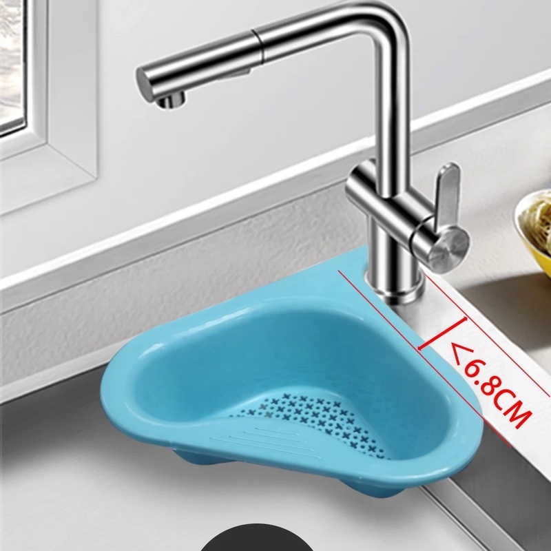 Rổ Tam Giác Đa Năng Thoát Nước Gắn Bồn Rửa Chén