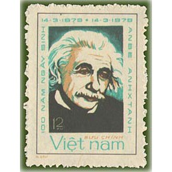 Tem sưu tập MS 348 Tem Việt Nam Kỷ niệm 100 năm ngày sinh Albert Einstein (14-3-1879 - 14-3- 1979 )