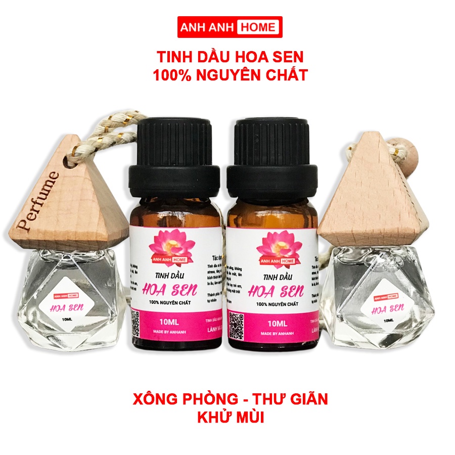 Tinh dầu thiên nhiên nguyên chất AnhAnhHome - 10ml - Nhiều mùi