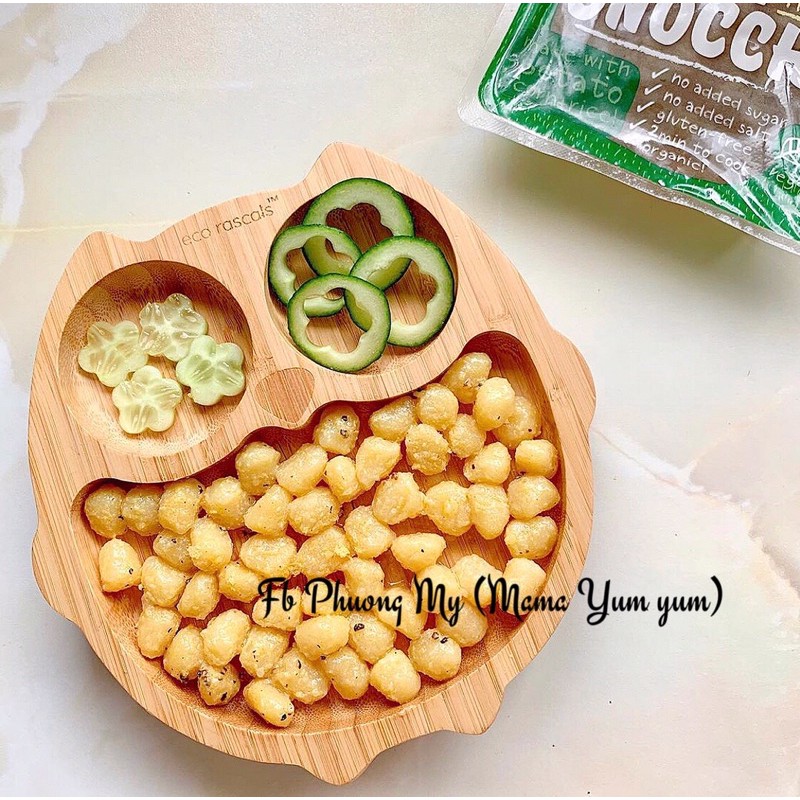 Date 2021- Pasta GNOCCHI từ khoai tây tươi hữu cơ cho bé 8m của Ý