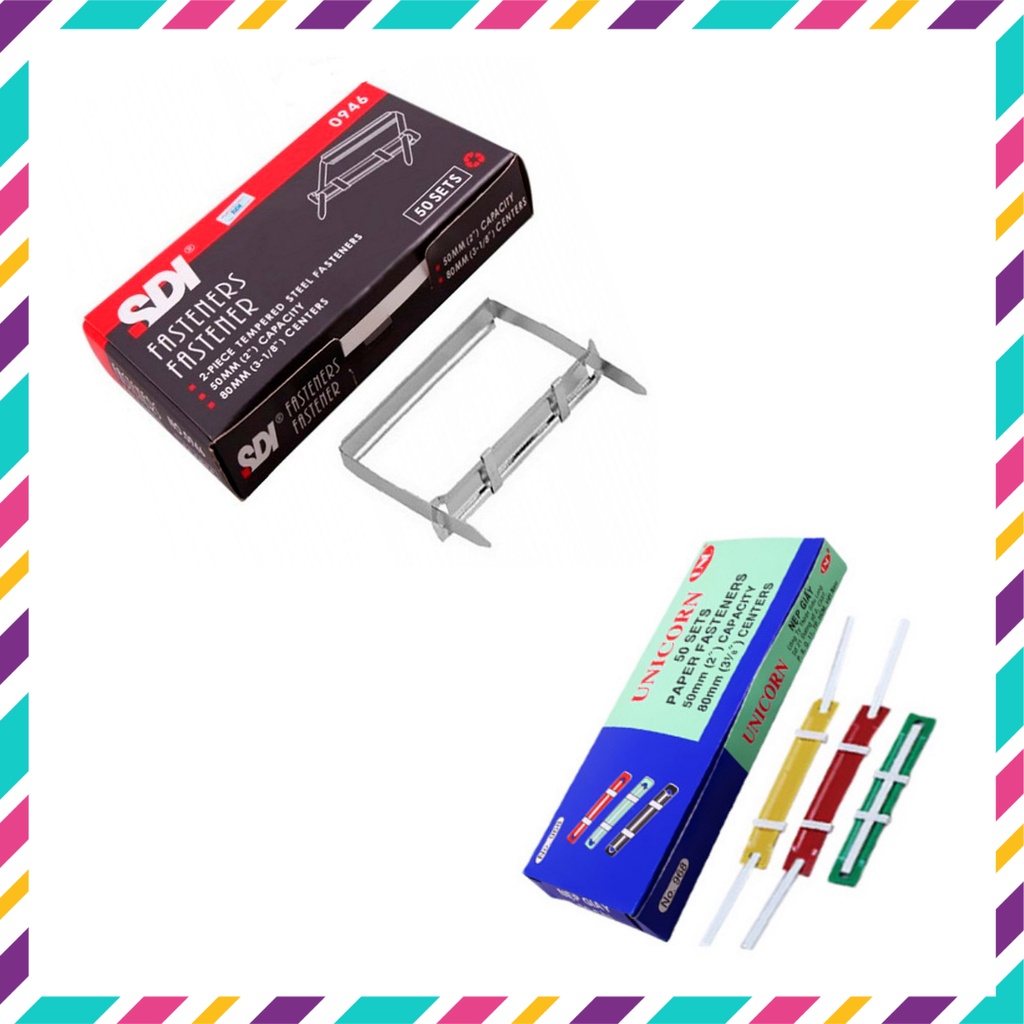 Kẹp Accord Sắt SDI, Nẹp Accord nhựa, Kẹp hồ sơ giấy A4 ( Dụng cụ lưu trữ giấy A4, văn phòng phẩm )