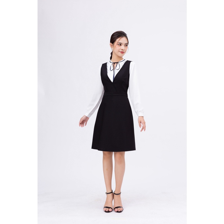 ÁO KIỂU THẮT NƠ VINTAGE 5687