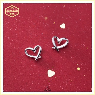 Khuyên tai trái tim Bạc 925