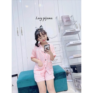 M4-6: Bộ lụa mẹ con 3 vải Mango cực mát mẻ, đồ đôi cho mẹ và bé - BLMC3
