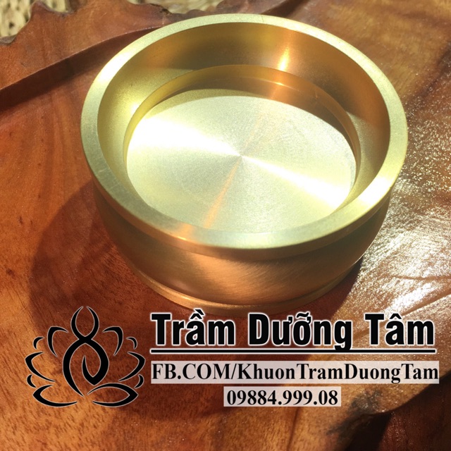 Lư đốt trầm đa năng 3 in 1 hình hoa sen - Vừa là khuôn vừa là lư - Dụng cụ đốt trầm hương, trầm bột