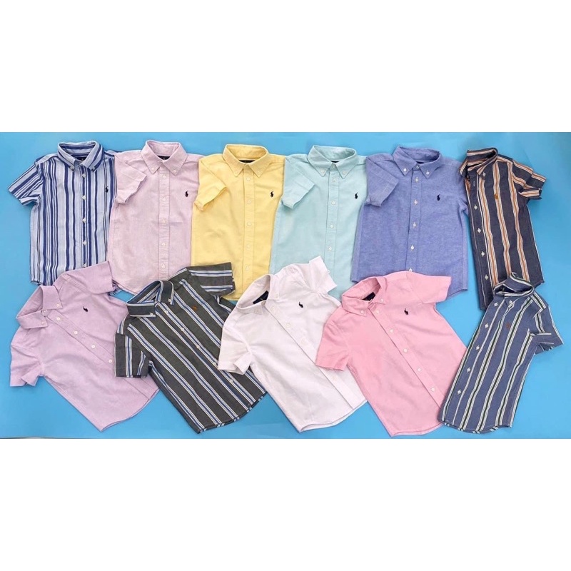áo somi polo bé trai chất thô linen cực kì đẹp và xịn