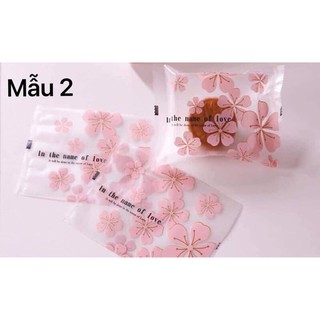Sét 100 túi Cookie 7*10 loại hàn miệng
