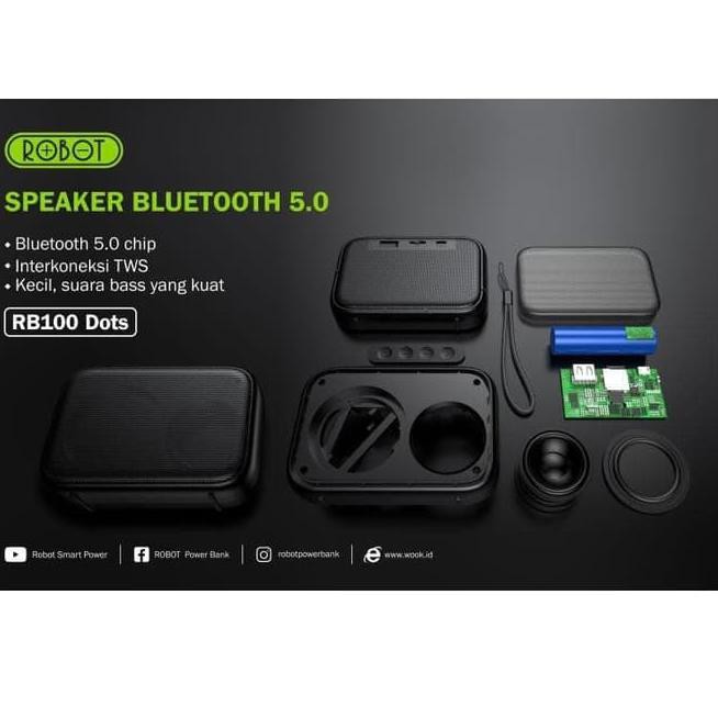 Loa Bluetooth 5.0 Ize Robor Rb100 Tws Mini Không Dây