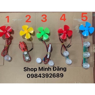ĐÈN gió siêu sáng bóng RỜI lắp cho diều + tặng thêm 1 cánh quạt