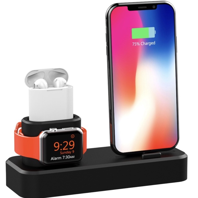 Đế sạc 3in1 iPhone ,Apple watch, ai