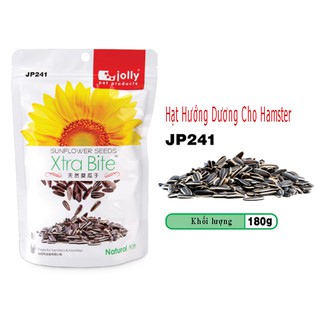 thức ăn vặt cho hamster jolly hạt hướng dương 180gr