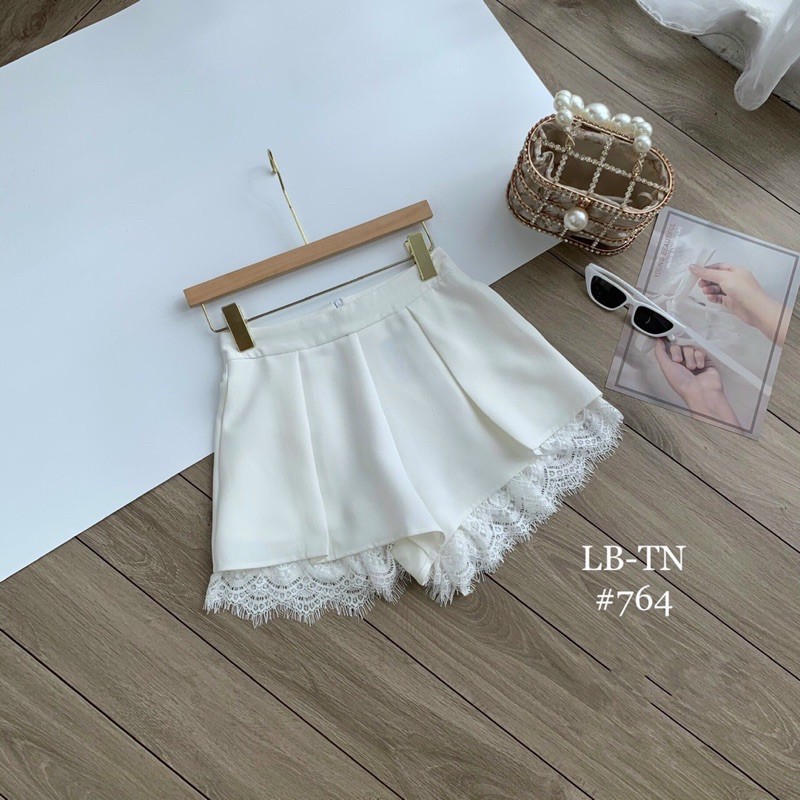 Quần giả váy gấu ren siêu hot TV764