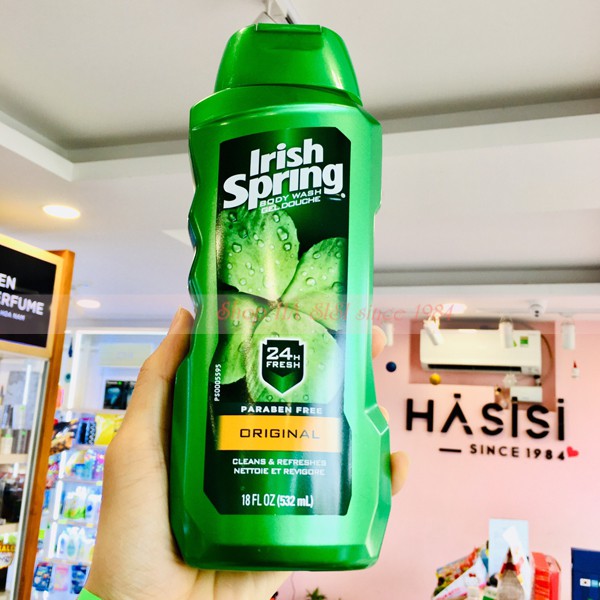 Gel Tắm IRISH SPRING BODY WASH GEL DOUCHE 532ml