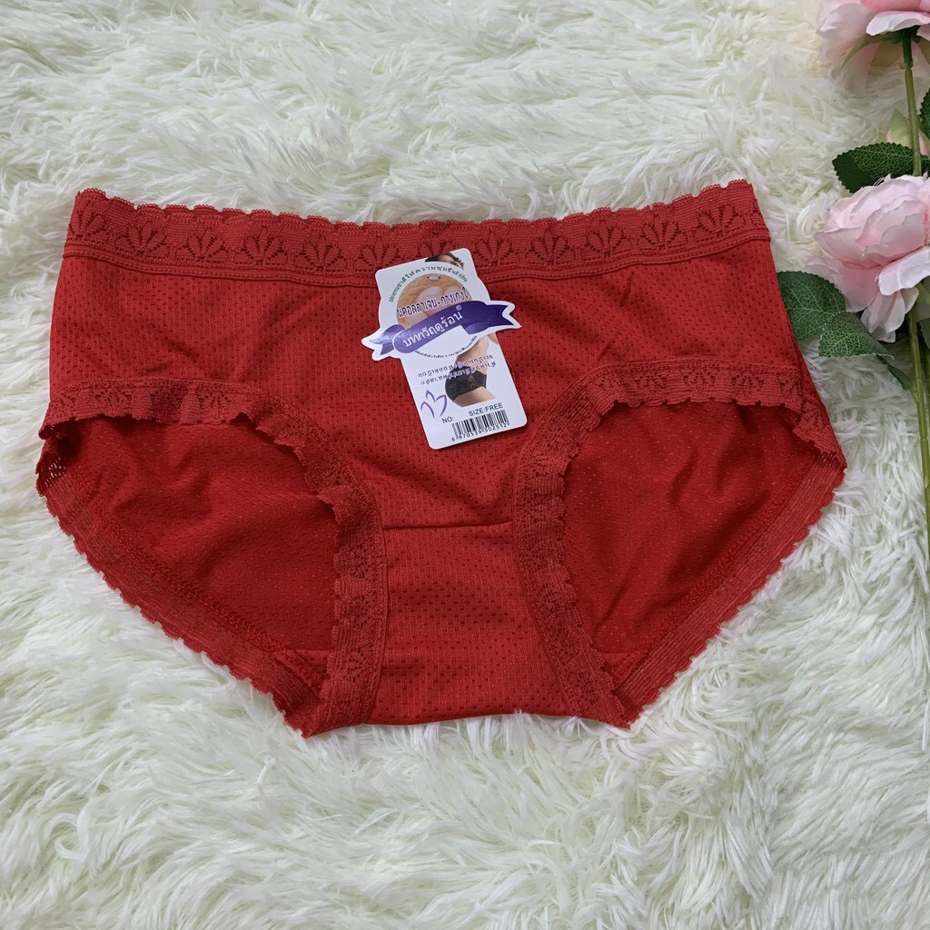 Quần lót nữ cạp cao chất cotton thông hơi mềm mại QL5885