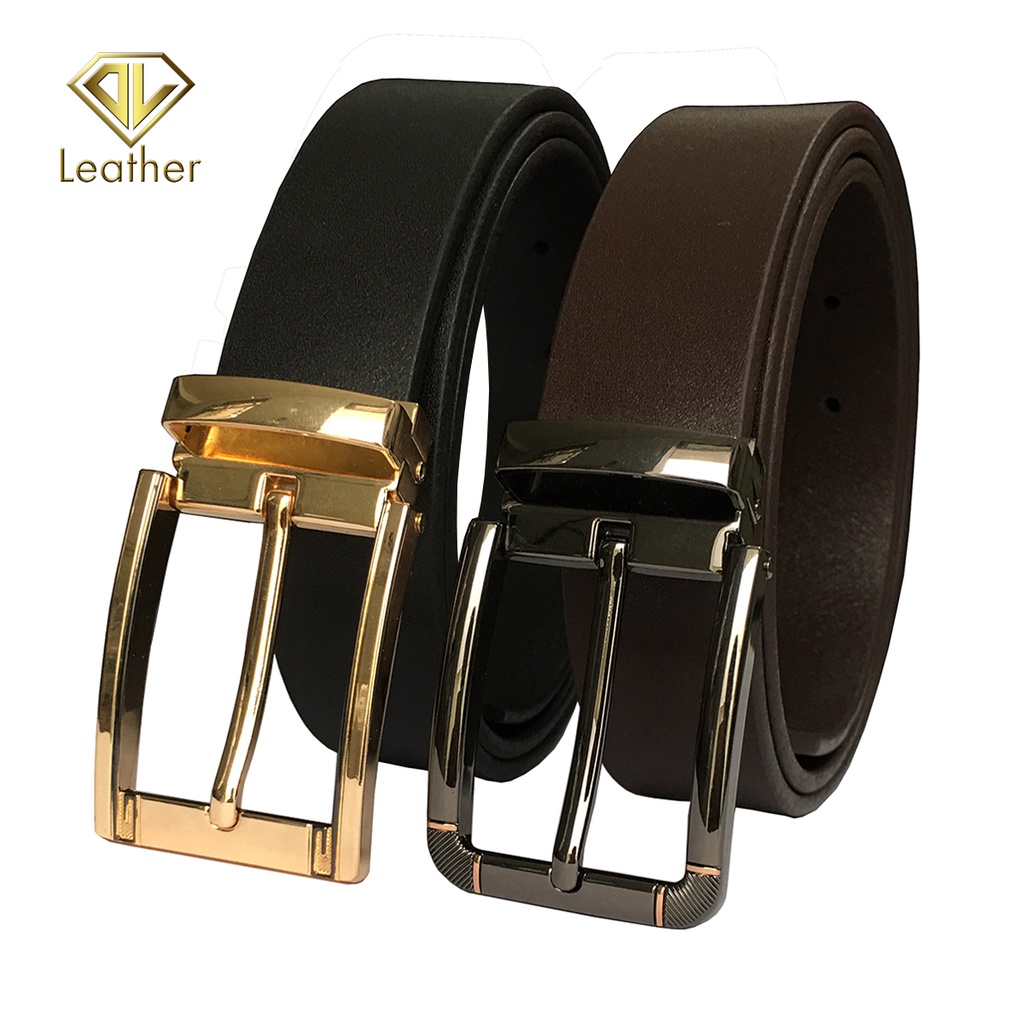 DâyNịt Nam/Thắt Lưng Nam Da Bò Khóa Xỏ Kim Cao Cấp DLKKCC-04