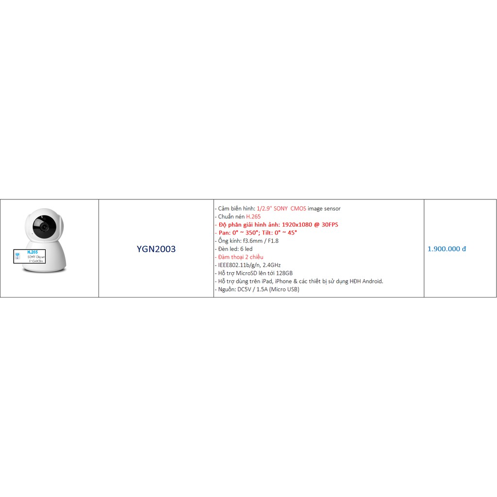 CAMERA IP AVTECH YGN2003