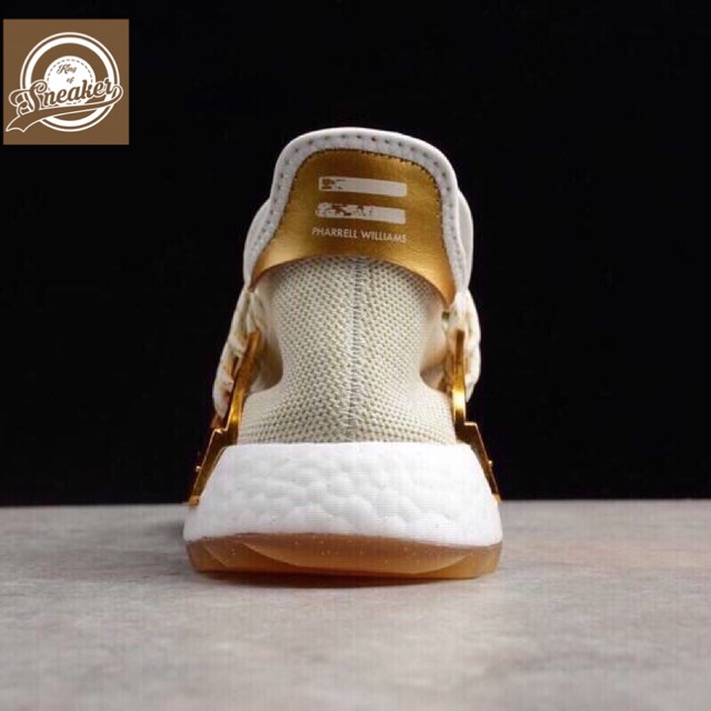 NEW- | Bán Chạy | Giầy thể thao NMD Human race trắng vàng thời trang nam nữ KHO Xịn Nhẩt 2021 $ ˇ