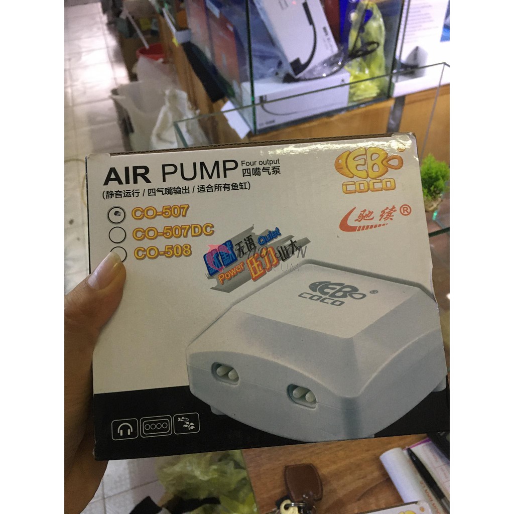 Máy sủi 4 vòi coco CO-507 và CO-508
