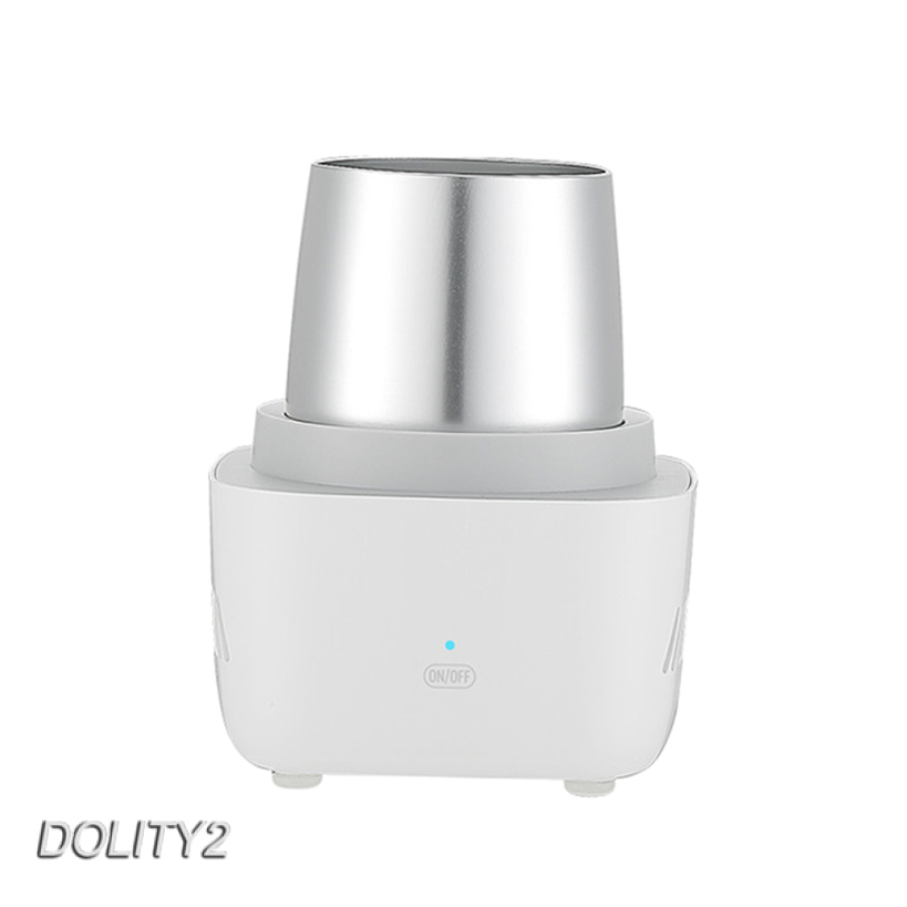 [DOLITY2]2 in 1 Heating Cooling Cup for Milk Beverage Beer Drink Chiller EU Plug