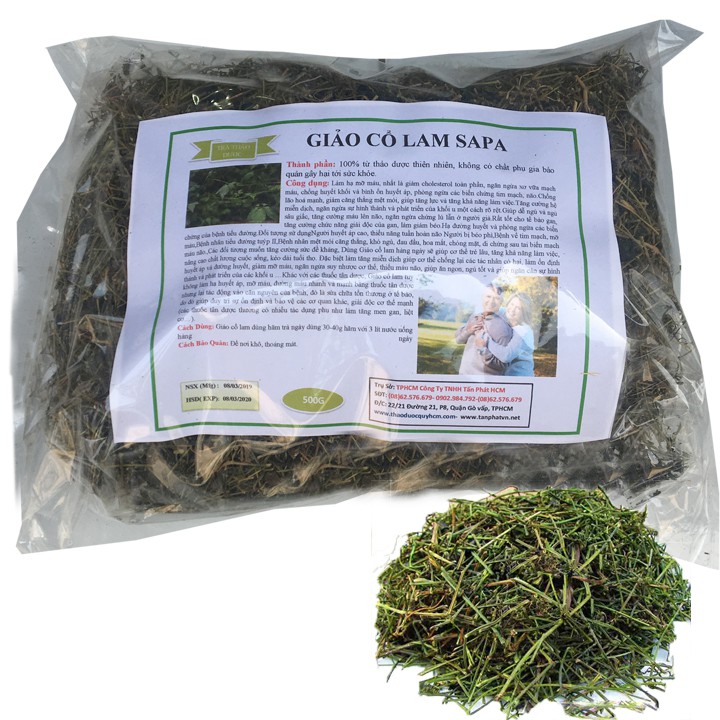Giảo cổ lam khô tấn phát 1kg cao cấp