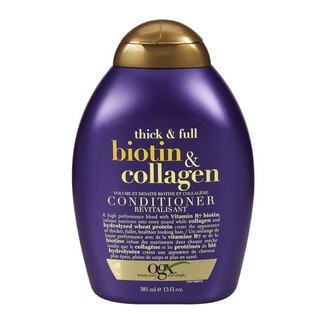 Dầu xả làm dầy tóc biotin & collagen ogx 385 ml