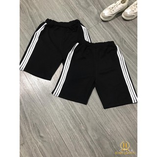 Quần đùi nữ 3 sọc cá tính