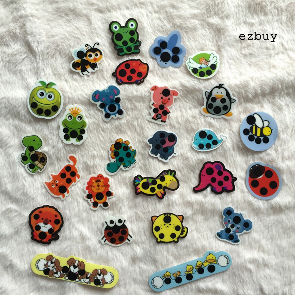 Set 5 Miếng Dán Đo Nhiệt Độ Cơ Thể Hình Động Vật Dễ Thương