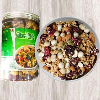 Mix 8 loại hạt và quả sấy 500g
