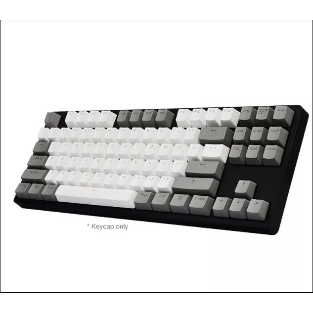 Nắp Phím cho Bàn Phím Cơ PBT Chống Sáng Phối Màu Cho Bàn Phím 87 Cái/bộ Keycap