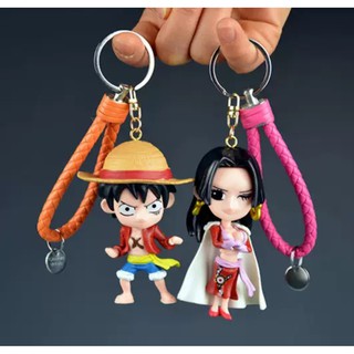 Móc khóa cặp Luffy và Boa Hancock MKOP01