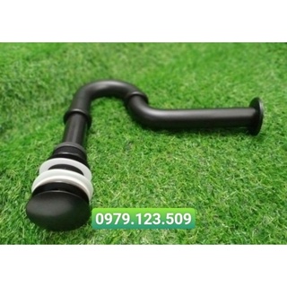 Chậu lavabo thuyền trắng đen
