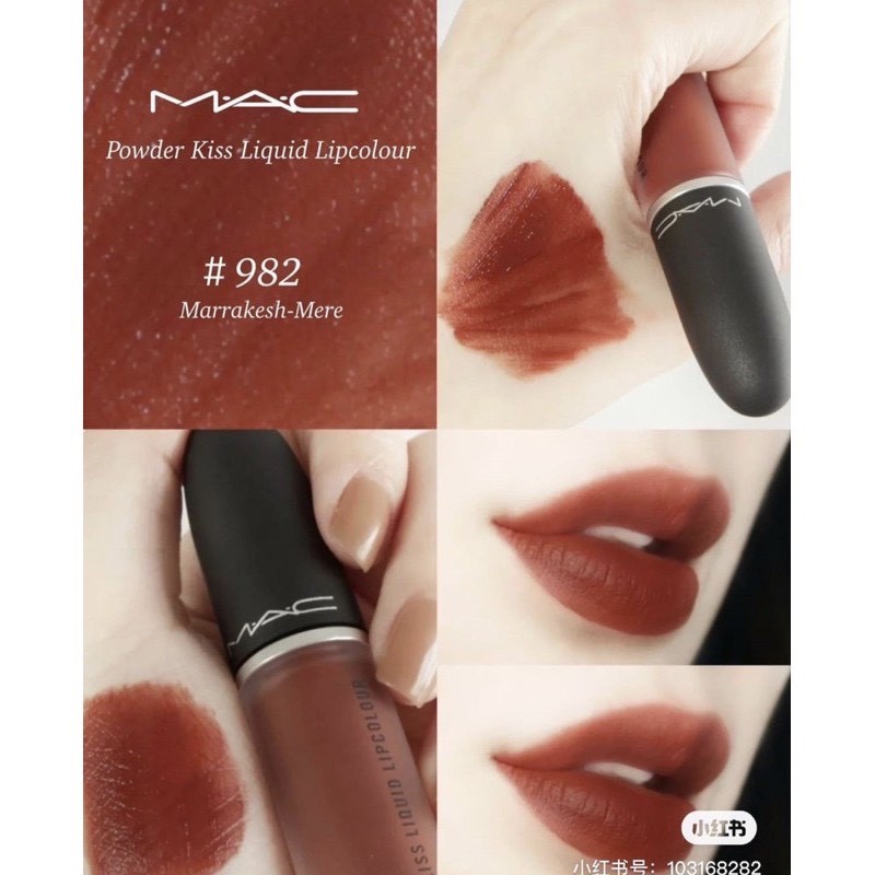 [CHÍNH HÃNG] Son Kem Lì MAC Powder Kiss Liquid Lipcolour