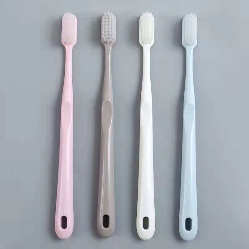 bàn chải đánh răng set 4 bàn chải đánh răng sợi lông mềm mại an toàn dẽ sử dụng